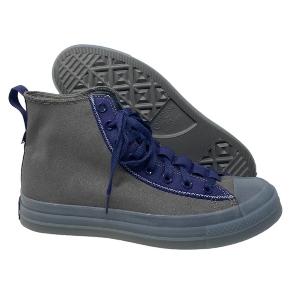 Converse Chuck Taylor CX Shoes Skate Men Size Casual Hi Gray Navy Canvas A05204C - Picture 9 of 10